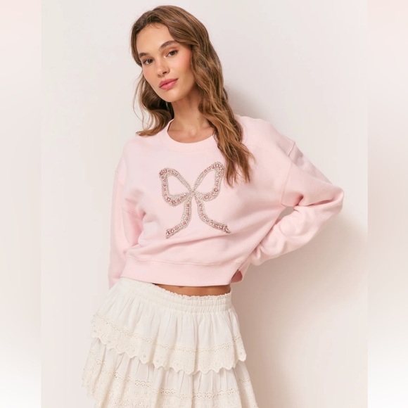 LoveShackFancy Tops - Pink shirt